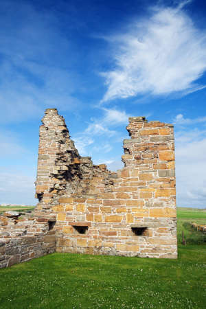 Ruined section of the Earl's Palace in Orkney
