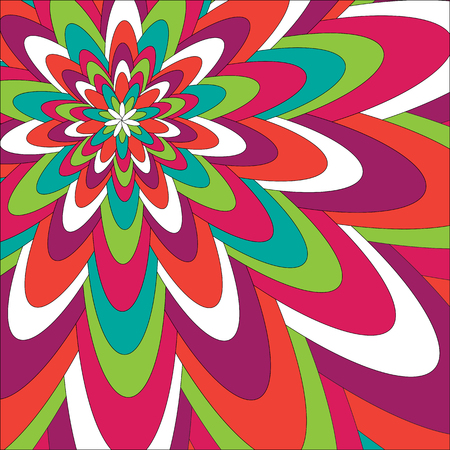 summer day abstract background with bright, colorful, magic splashesの写真素材