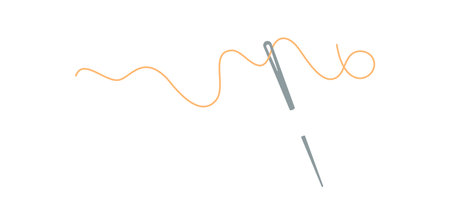 Sewing Thread And Needle Icon