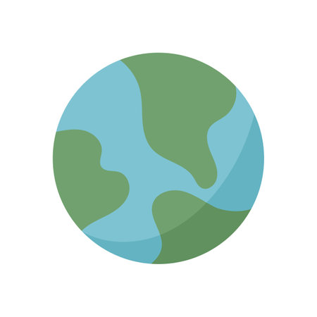 Planet Earth Iconのイラスト素材