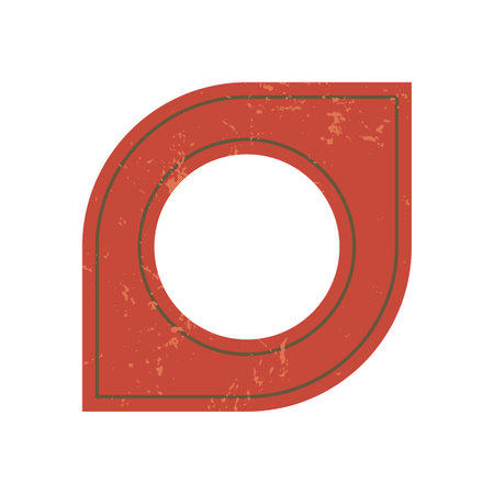 Bold Abstract Circle Iconのイラスト素材