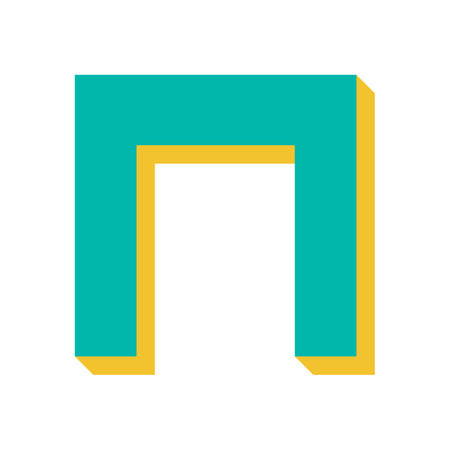 Brutalist Abstract Iconのイラスト素材