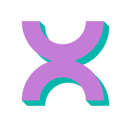 Brutalist Geometric Shapeのイラスト素材