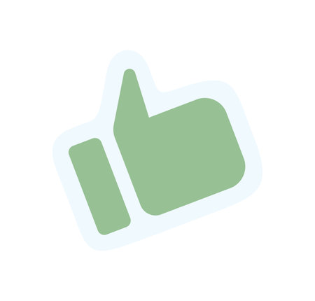Sticker Icon Of Thumbs Up
