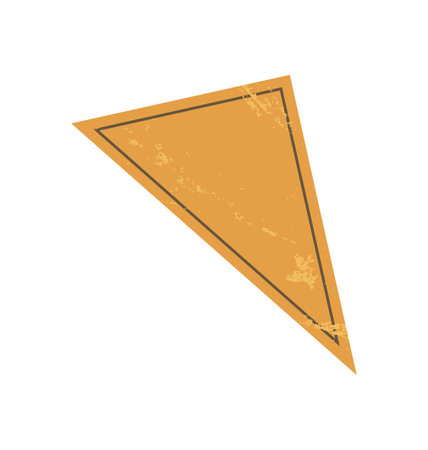 Brutalist Abstract Triangle Shapeのイラスト素材