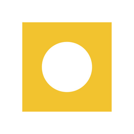 Bold Minimal Circle Iconのイラスト素材