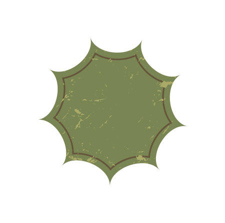 Brutalist Abstract Shape Stickerのイラスト素材