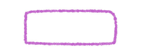 Fluid Crayon Scribble Outline Textbox Rectangleのイラスト素材