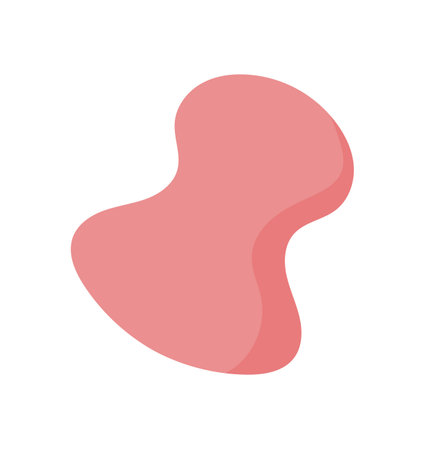 Beauty Makeup Sponge In Flat Styleのイラスト素材