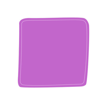 Hand Drawn Fluid Quote Shapeのイラスト素材