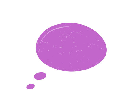 Fluid Grunge Speech Bubble Stickerのイラスト素材