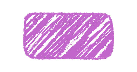 Purple Chalk Sketch Fluid Quote Boxのイラスト素材