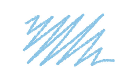 Blue Chalk Sketch Quote Box Scribbleのイラスト素材