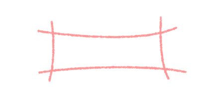 Chalk Sketch Rectangle Quote Box Frameのイラスト素材