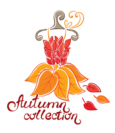Dress - Fall Collection のイラスト素材