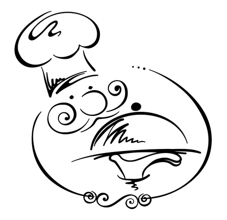 An abstract image - Chef のイラスト素材