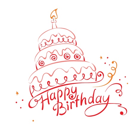 Cake ans Happy Birthday Cake ans Happy Birthday