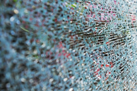 abstract background - glass in frozen