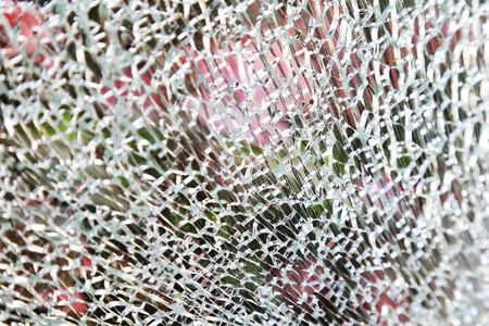 abstract background - glass in frozen