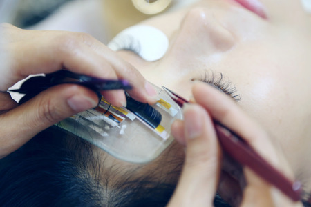 Eyelashes plantingのeditorial素材