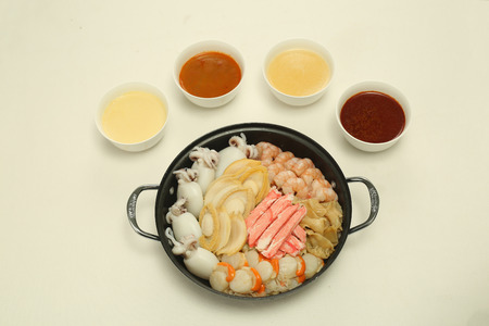 Chinese dishes, sea food, Chili Sauce