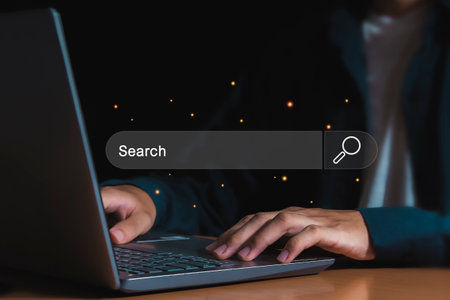 Searching Browsing Internet Data Information Networking Connection Concept.