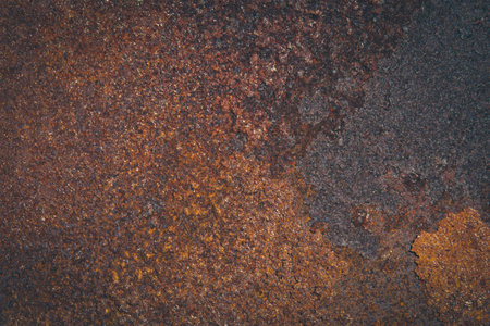 Rusty metal texture background for design with copy space for text or image.の写真素材