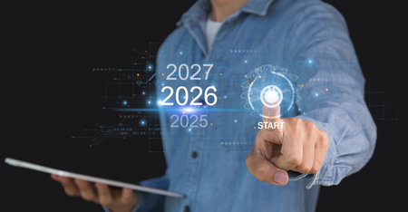 Future Planning and Technological Advancement Concept