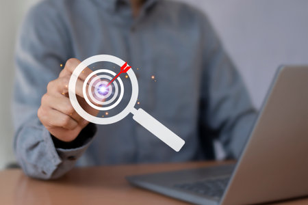 Business Goal Setting and Success, Business Strategy Conceptsの写真素材