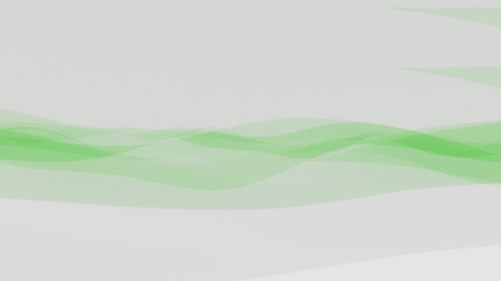 Elegant transparent green fabric or film background
