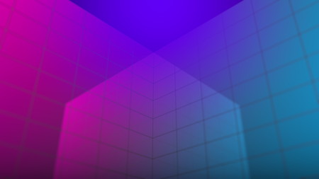 Abstract graphic background, business skyscraper concept. 3D rendering