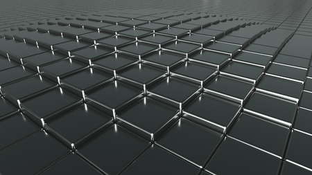 Shiny silver or platinum bars background, 3D renderingの写真素材