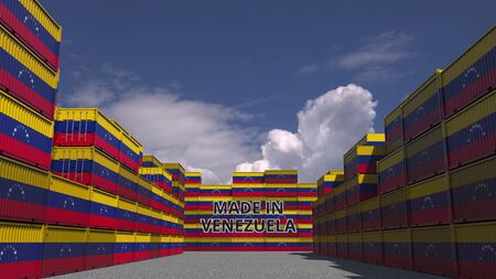 Cargo containers. Import or export related 3D