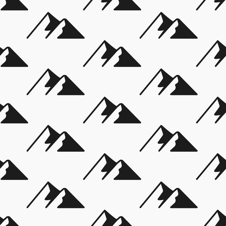 Mountains seamless pattern. Tourism , pattern Swatches. Endless texture can be used for wallpaper, pattern fills, web page, surface.のイラスト素材