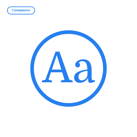 Vector illustration of flat line pen tool icon. Graphic design concept of designer tool.のイラスト素材