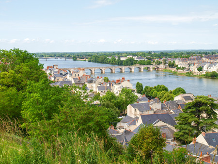 Saumur, France  Along the route of the castles on the Loire River - Ville de Saumur