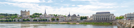 Saumur, France: Along the route of the castles on the Loire River - Ville de Saumurの写真素材
