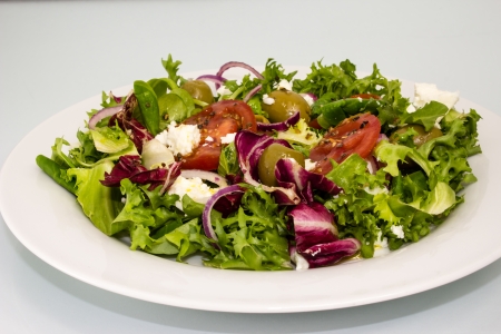 Fresh saladの写真素材