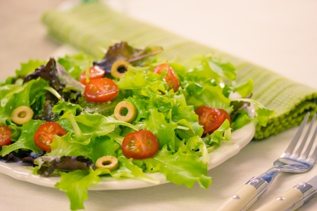 Fresh Saladの写真素材