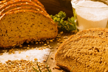 Fresh breadの写真素材