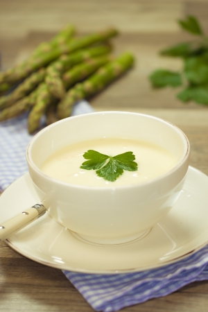 Asparagus soupの写真素材