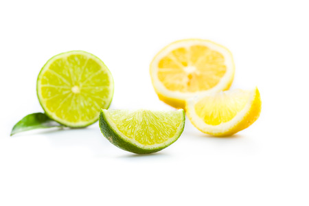 Lemon and limeの写真素材