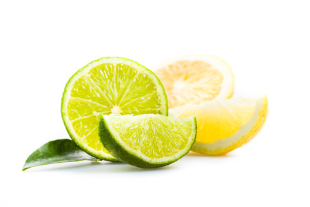 Lemon and limeの写真素材