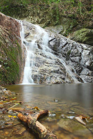 Mae-Kampong waterfall in Chiang Maiの写真素材