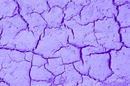 Gray cracked earth background textureの写真素材