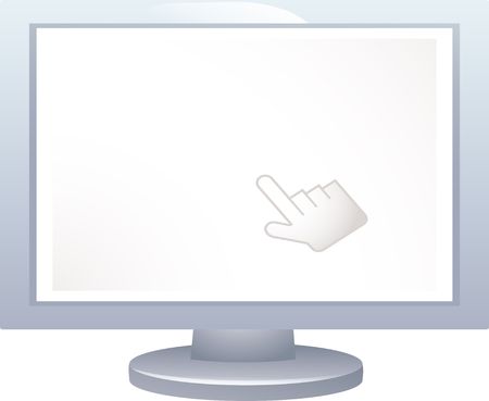 Computer Tft Screenの写真素材
