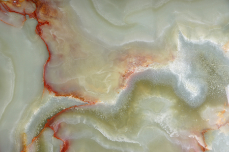 Green onyx with beautiful veins, the surface of natural stone for home.の写真素材