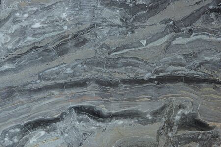 Natural stone gray-white marble with a beautiful pattern called Arabescato Orobico Grigio.の写真素材