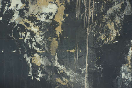 Old shabby wall of blue-gray color, excellent photophone or background.の写真素材