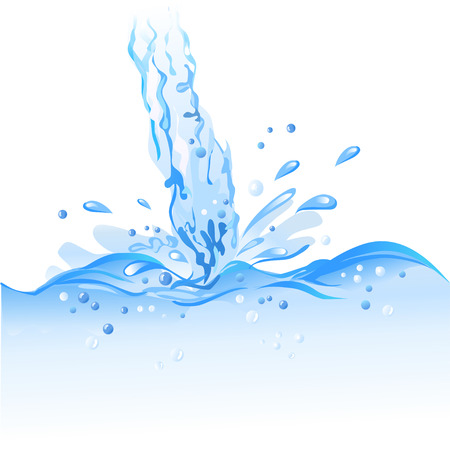 stream water isolated. vector illustration stream water isolated. vector illustration